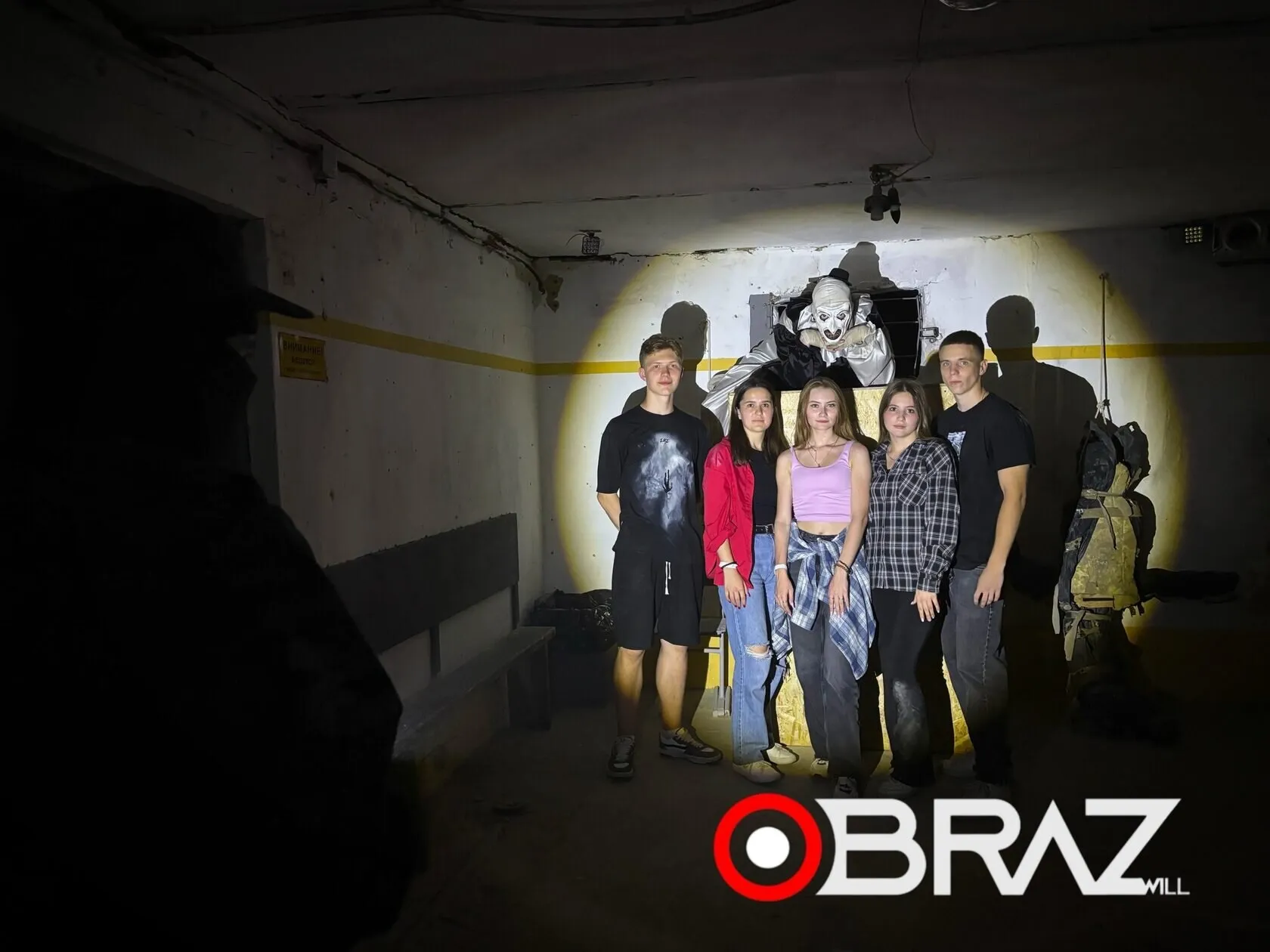 Профессиональный актёр хоррор-квеста в полном гриме и костюме — OBRAZwill Пенза