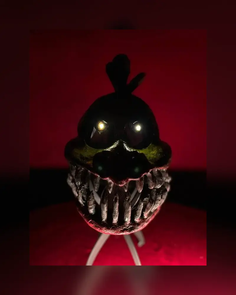 Маска аниматроника в стиле FNAF — работа мастерской OBRAZwill.