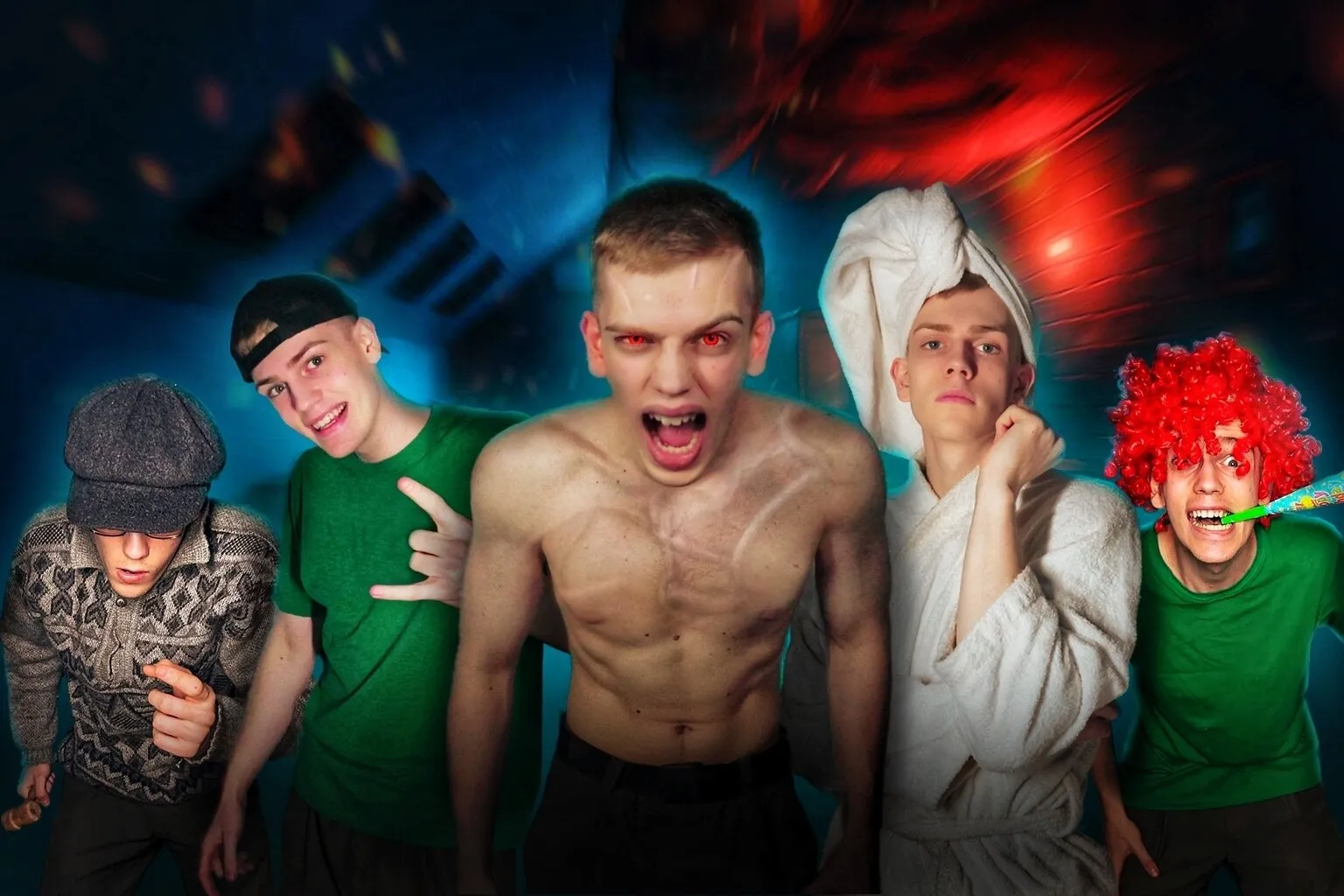 Декорации квеста Psycho Split в Пензе — пугающий интерьер комнаты